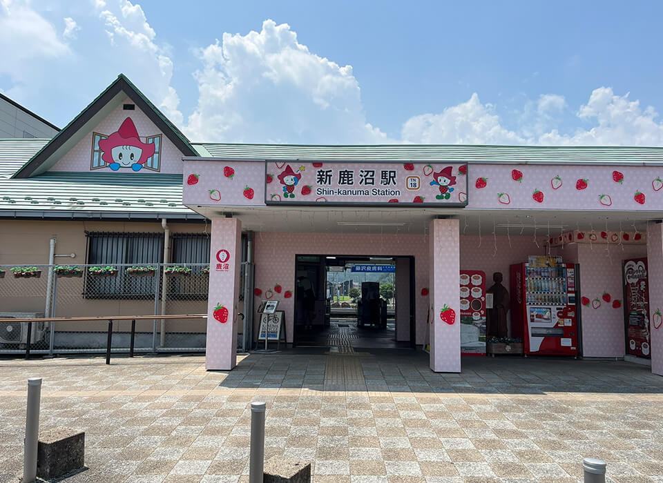 東武日光線「新鹿沼」駅